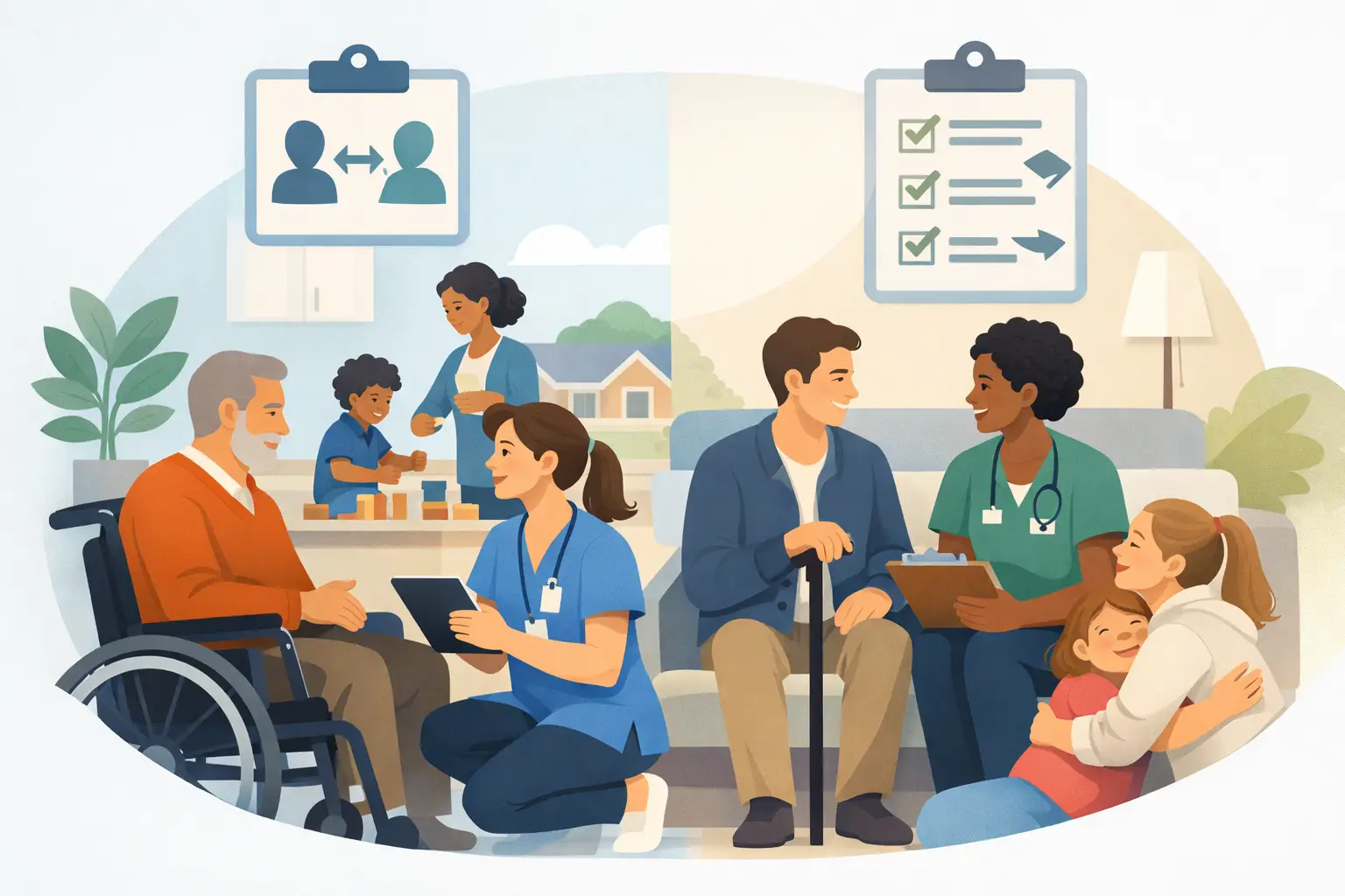 Change of Circumstances Nursing Report Guide