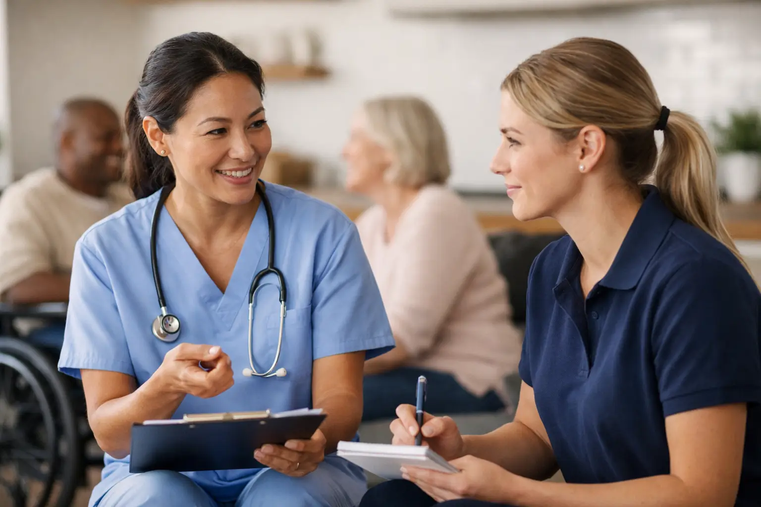 Can Nurses Train Support Workers Safely?