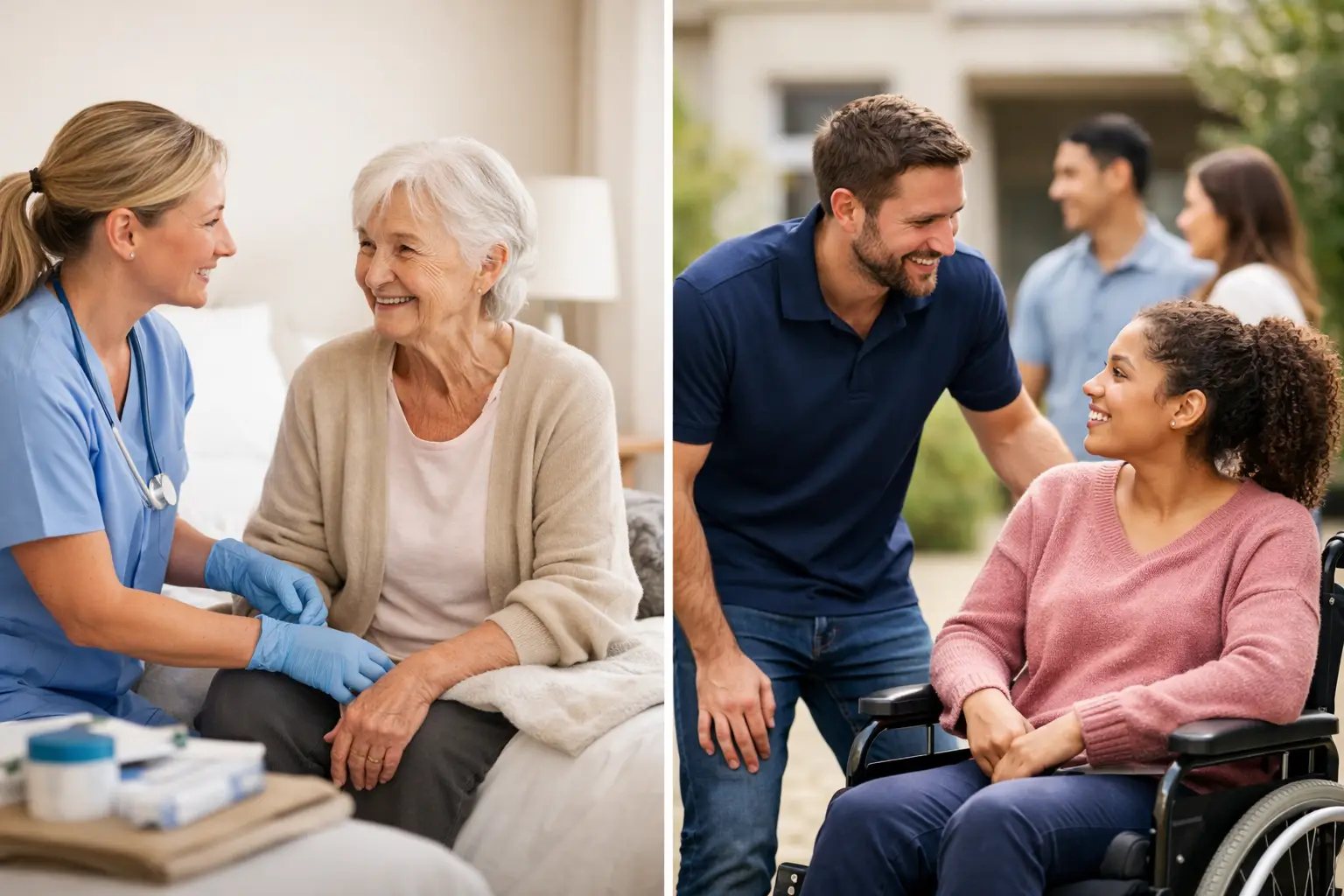 Continence Nurse vs Support Worker: Who Does What?