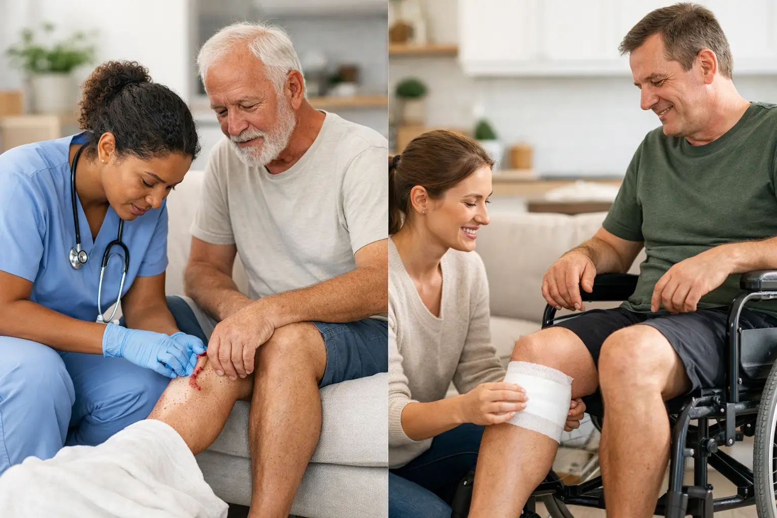 Wound Assessment Versus Wound Dressing Support