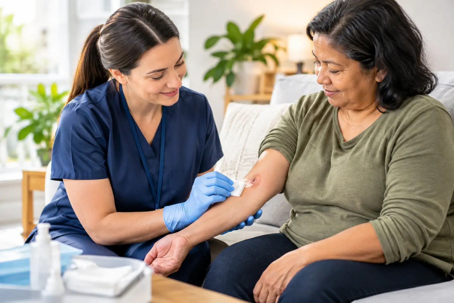 Improving Wound Healing Outcomes at Home
