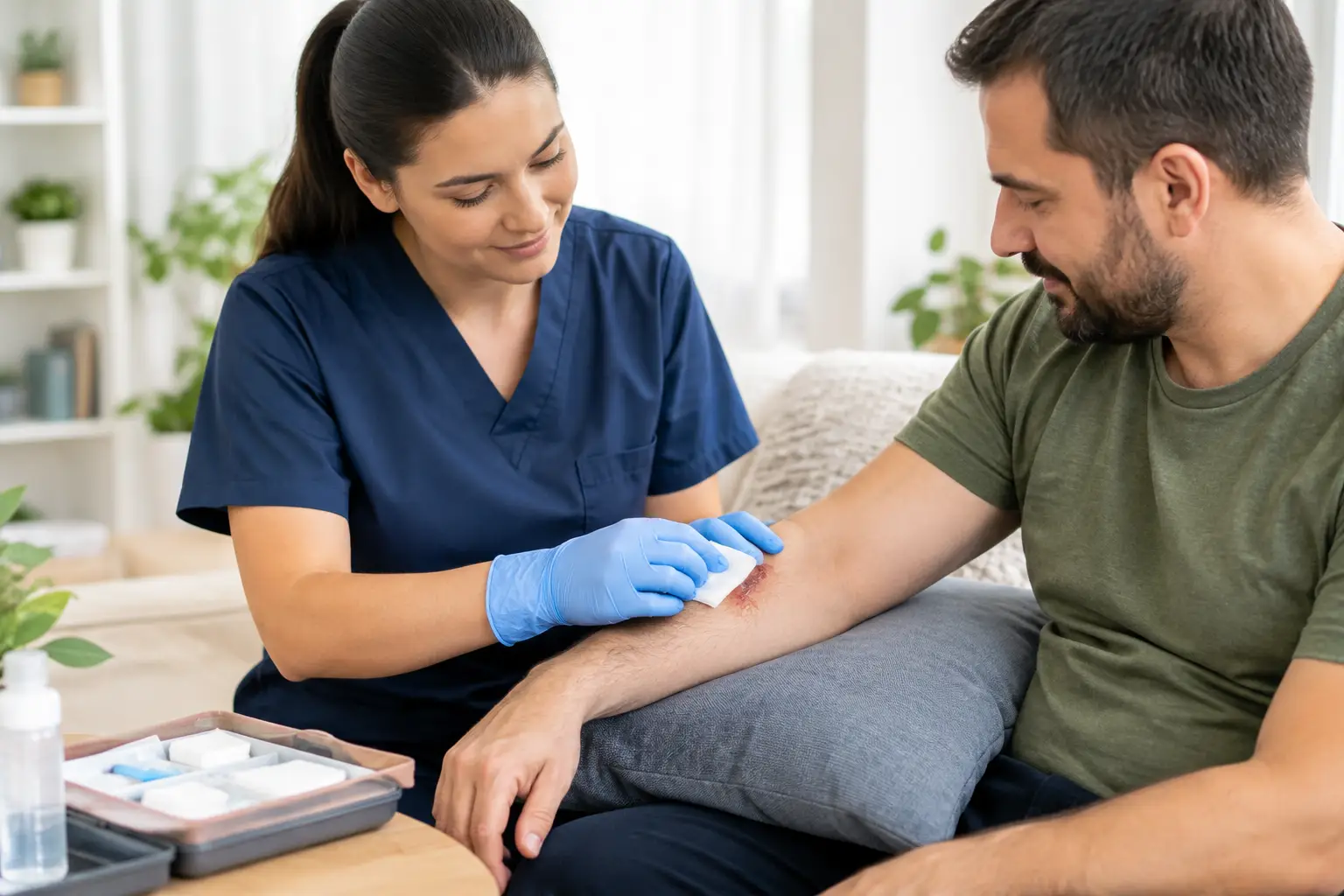 Best Ways to Monitor Wounds at Home Safely