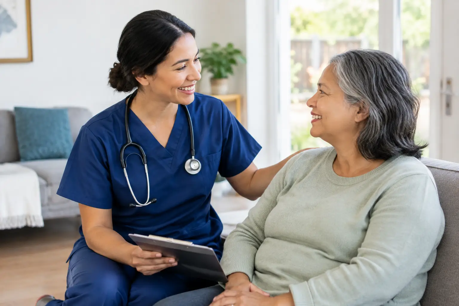 Example Nursing Recommendations for Discharge Home