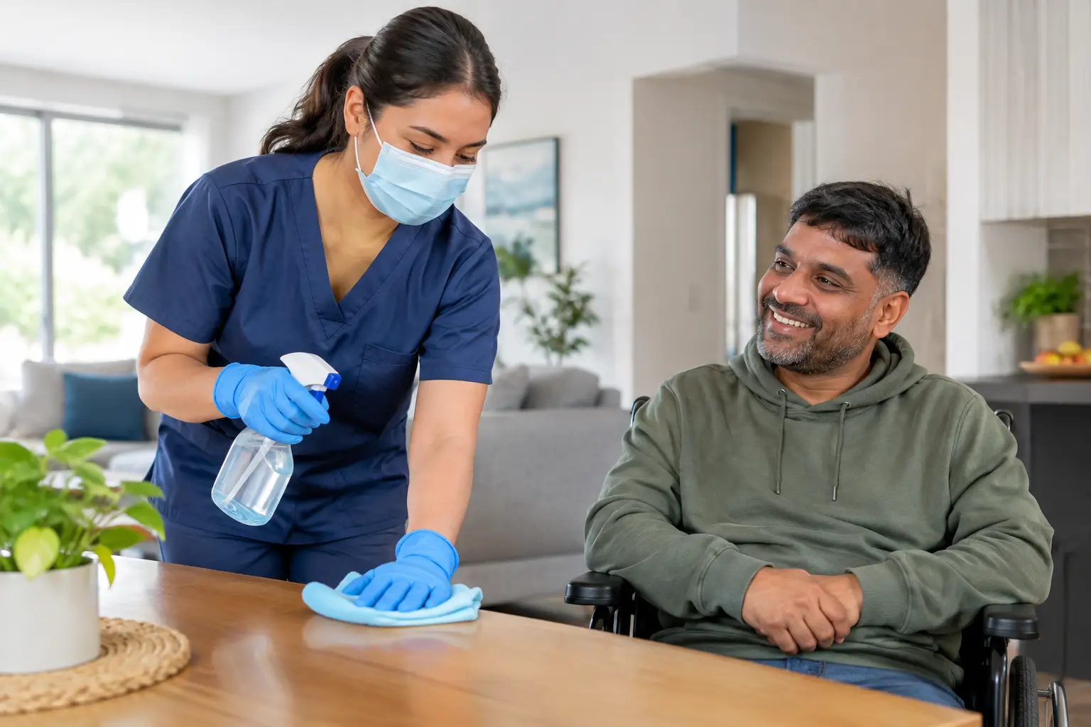 Infection Prevention in Home Supports Explained